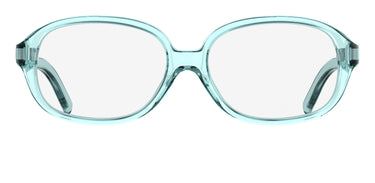 Boys and Girls Polaroid Eyeglasses: PLD D810 - Aqua - SpecSMART Eye Clinic (Front View)